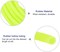 Rubber Cord Tube 10ft 2mm Dia 1mm Hole Yellow Hollow Tubing for DIY Craft Beading Necklaces Bracelet